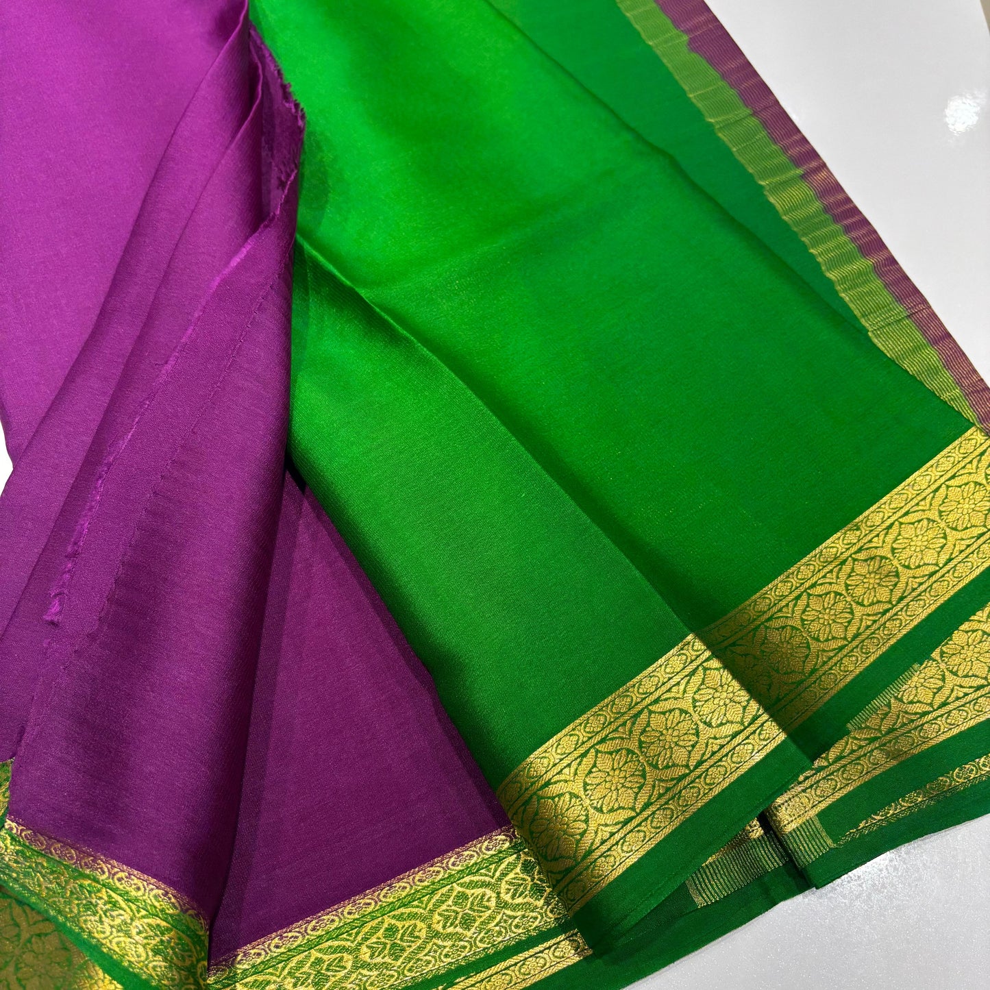 Pure Mysore Silk Saree