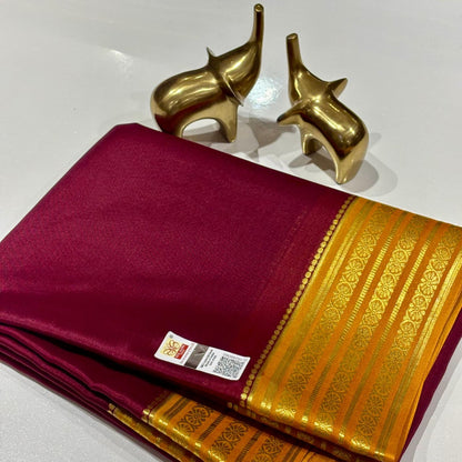 Pure Mysore Silk Saree