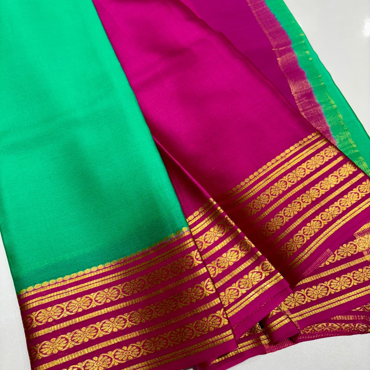 Pure Mysore Silk Saree