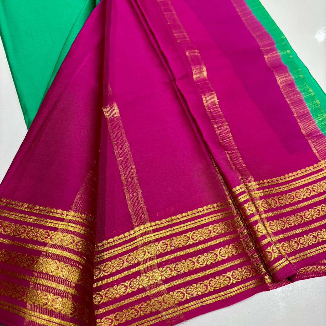 Pure Mysore Silk Saree