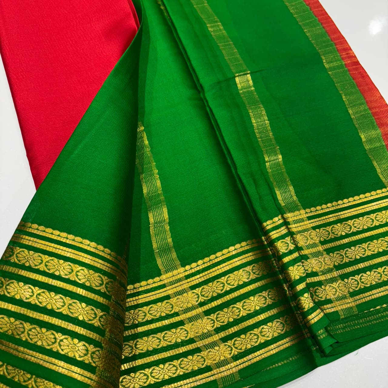 Pure Mysore Silk Saree