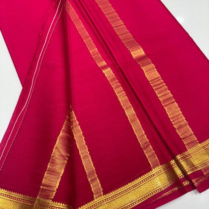 Pure Mysore Silk Saree