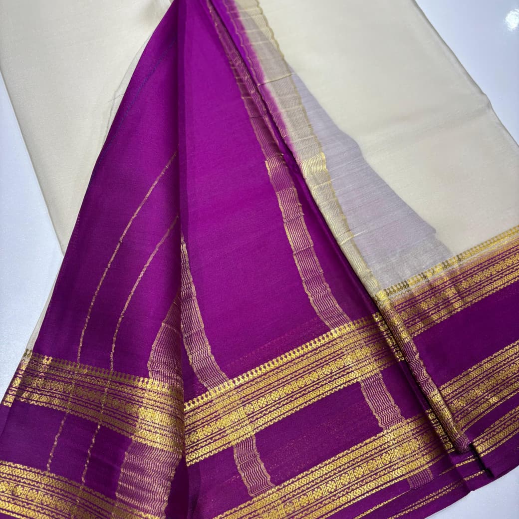 Pure Mysore Silk Saree