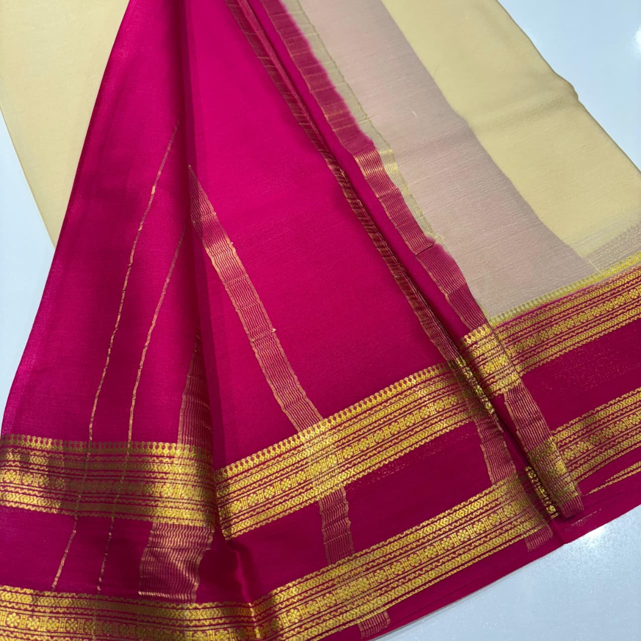 Pure Mysore Silk Saree