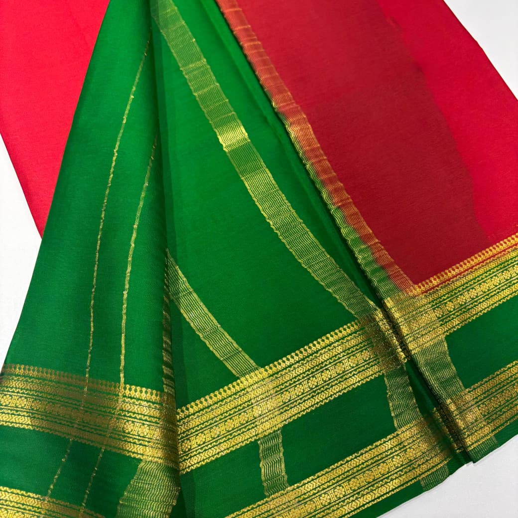 Pure Mysore Silk Saree