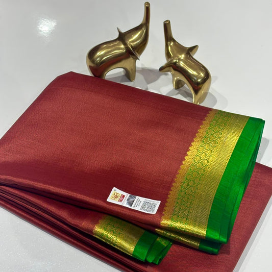 Pure Mysore Silk Saree