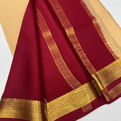 Pure Mysore Silk Saree