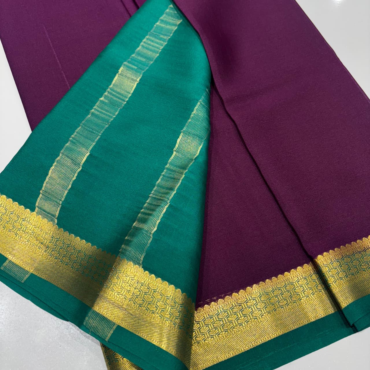 Pure Mysore Silk Saree