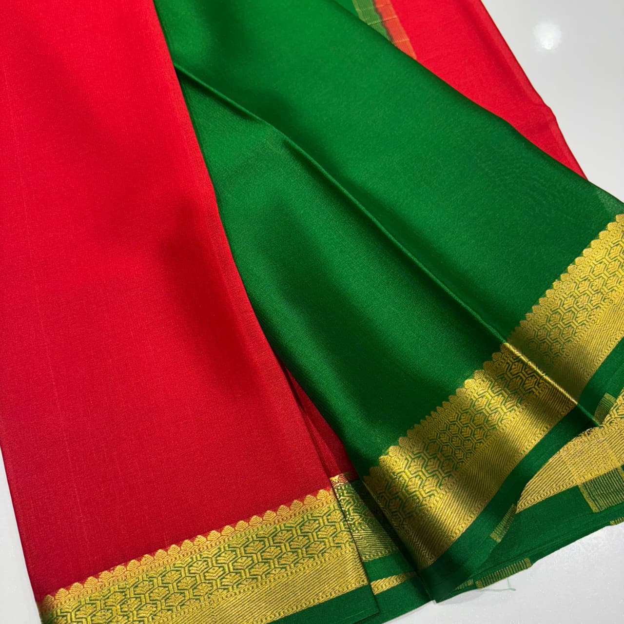 Pure Mysore Silk Saree