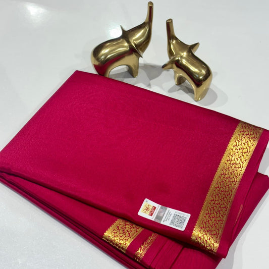 Pure Mysore Silk Saree