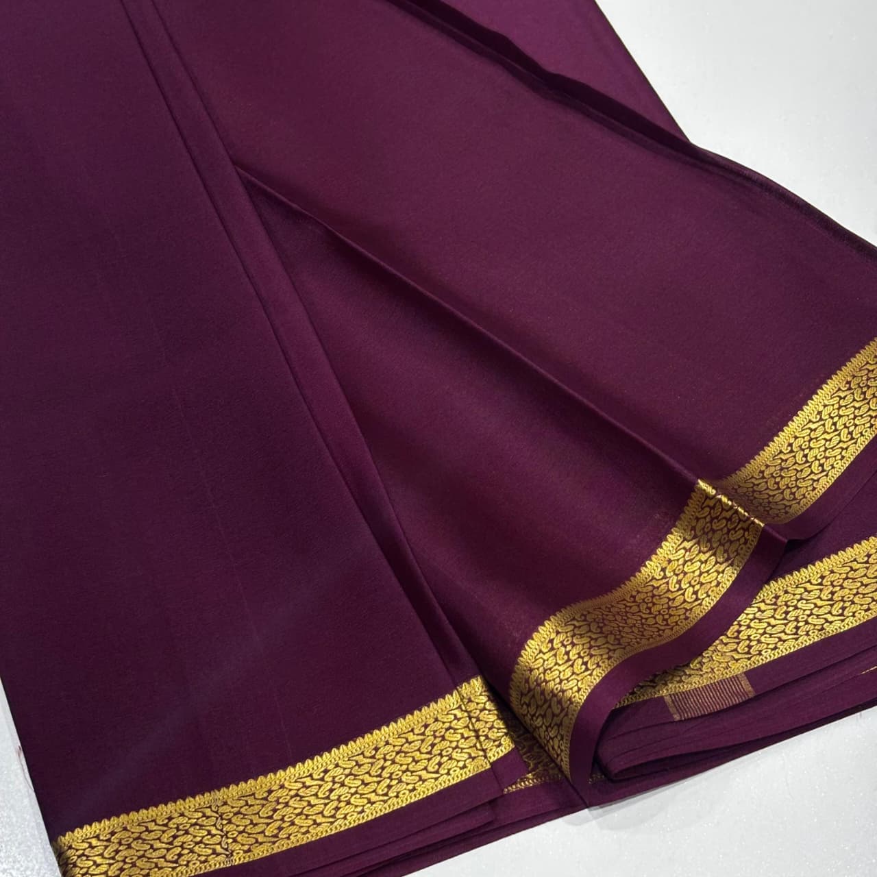 Pure Mysore Silk Saree