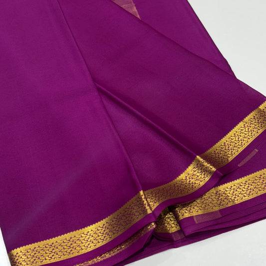 Pure Mysore Silk Saree