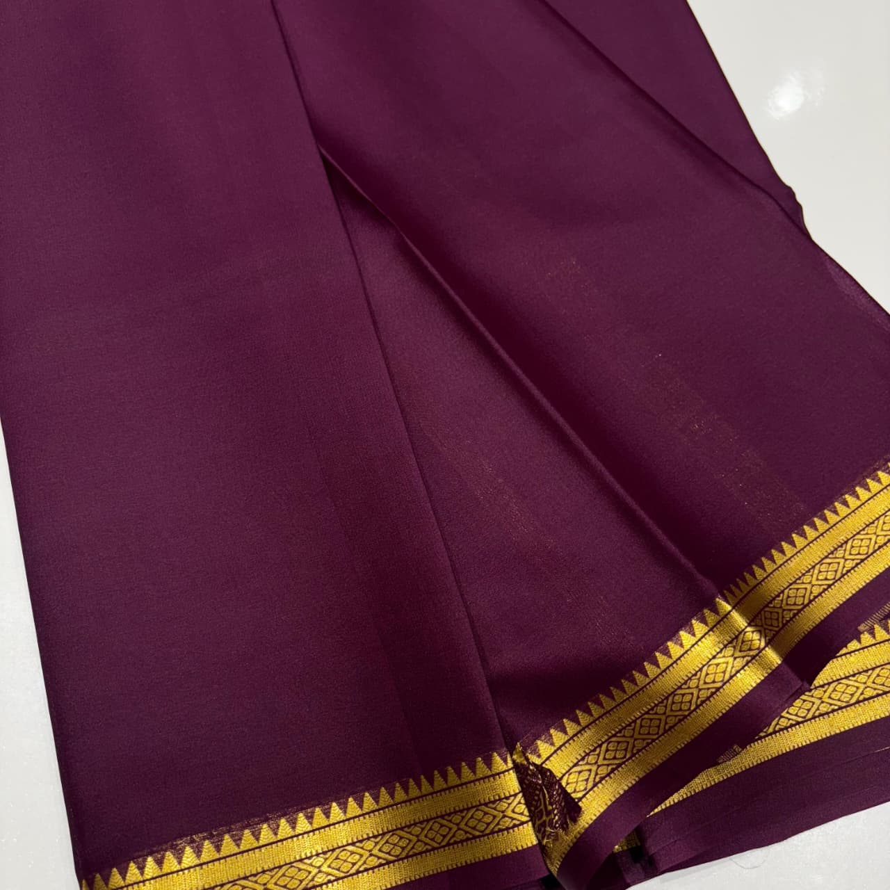 Pure Mysore Silk Saree