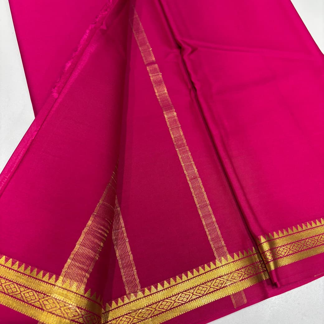 Pure Mysore Silk Saree