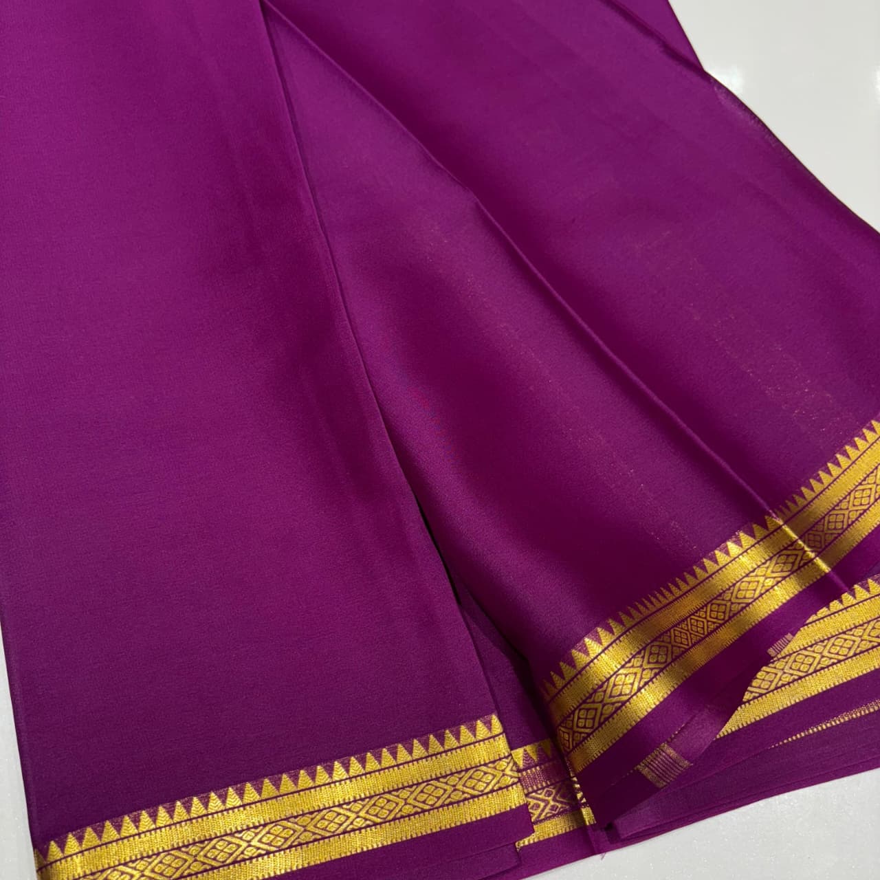 Pure Mysore Silk Saree