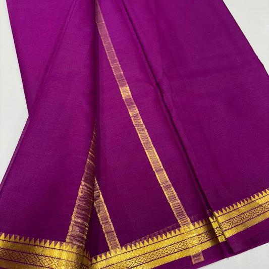 Pure Mysore Silk Saree