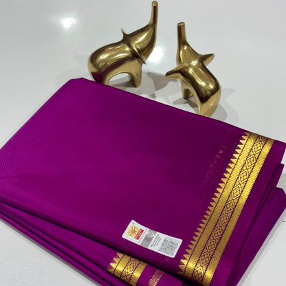 Pure Mysore Silk Saree