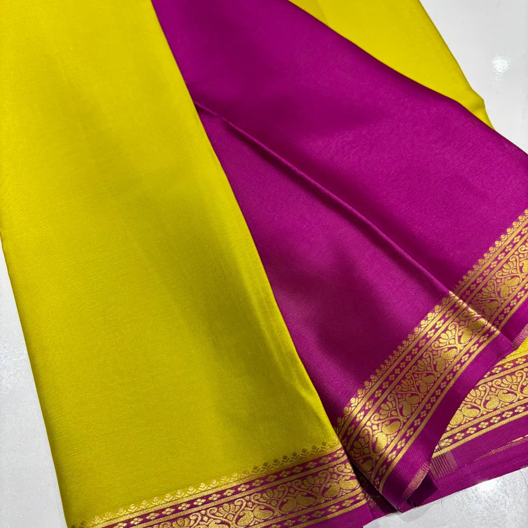 Pure Mysore Silk Saree