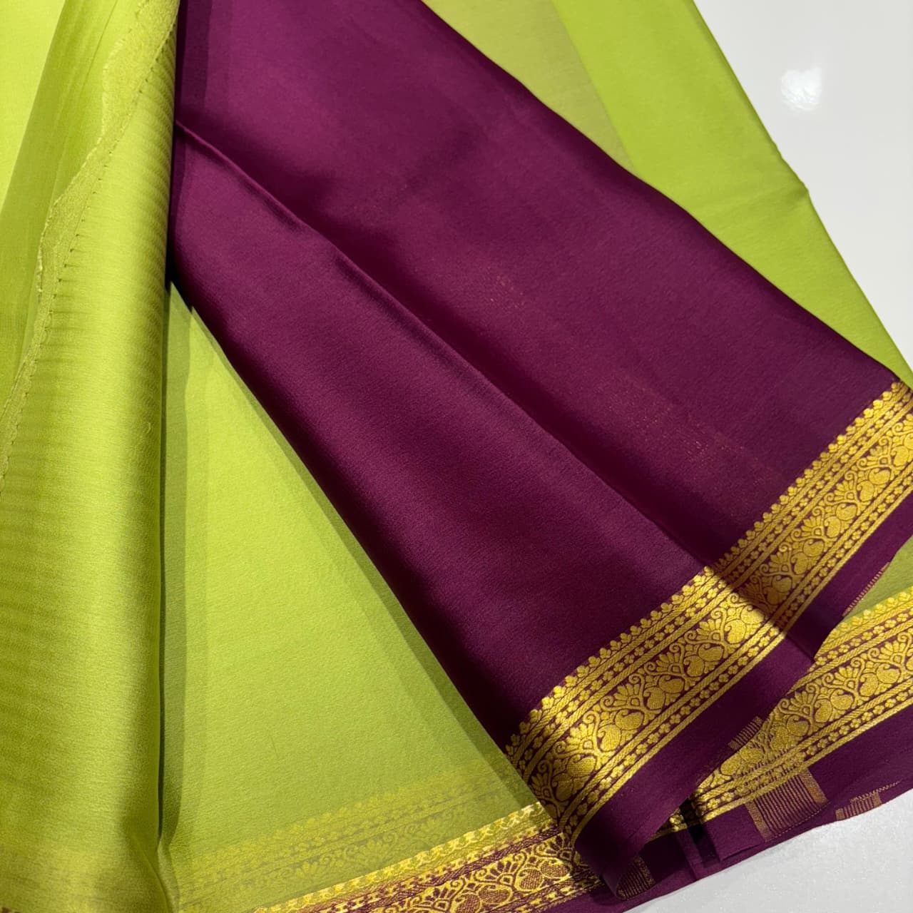 Pure Mysore Silk Saree
