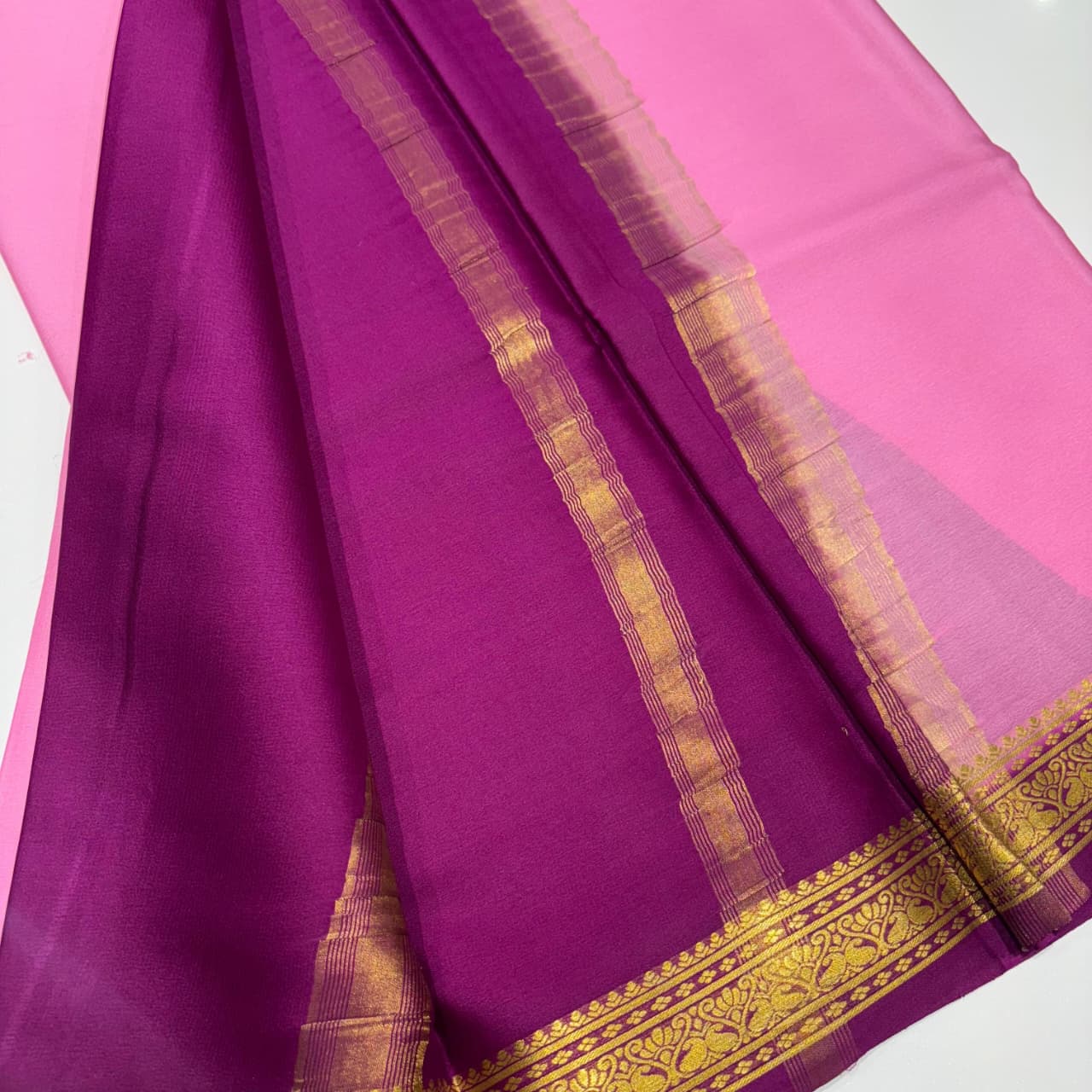 Pure Mysore Silk Saree