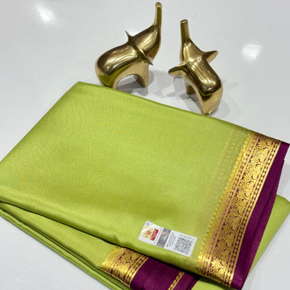 Pure Mysore Silk Saree