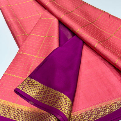 Pure Mysore Silk Saree 
