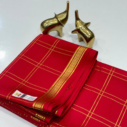 Pure Mysore Silk Saree