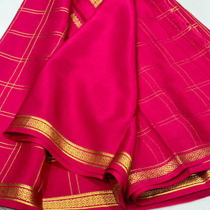 Pure Mysore Silk Saree
