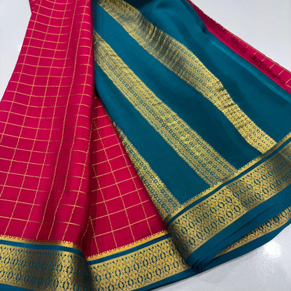 Pure Mysore Silk Saree