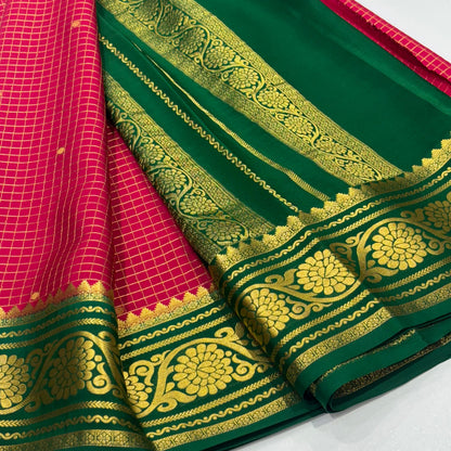 Pure Mysore Silk Saree