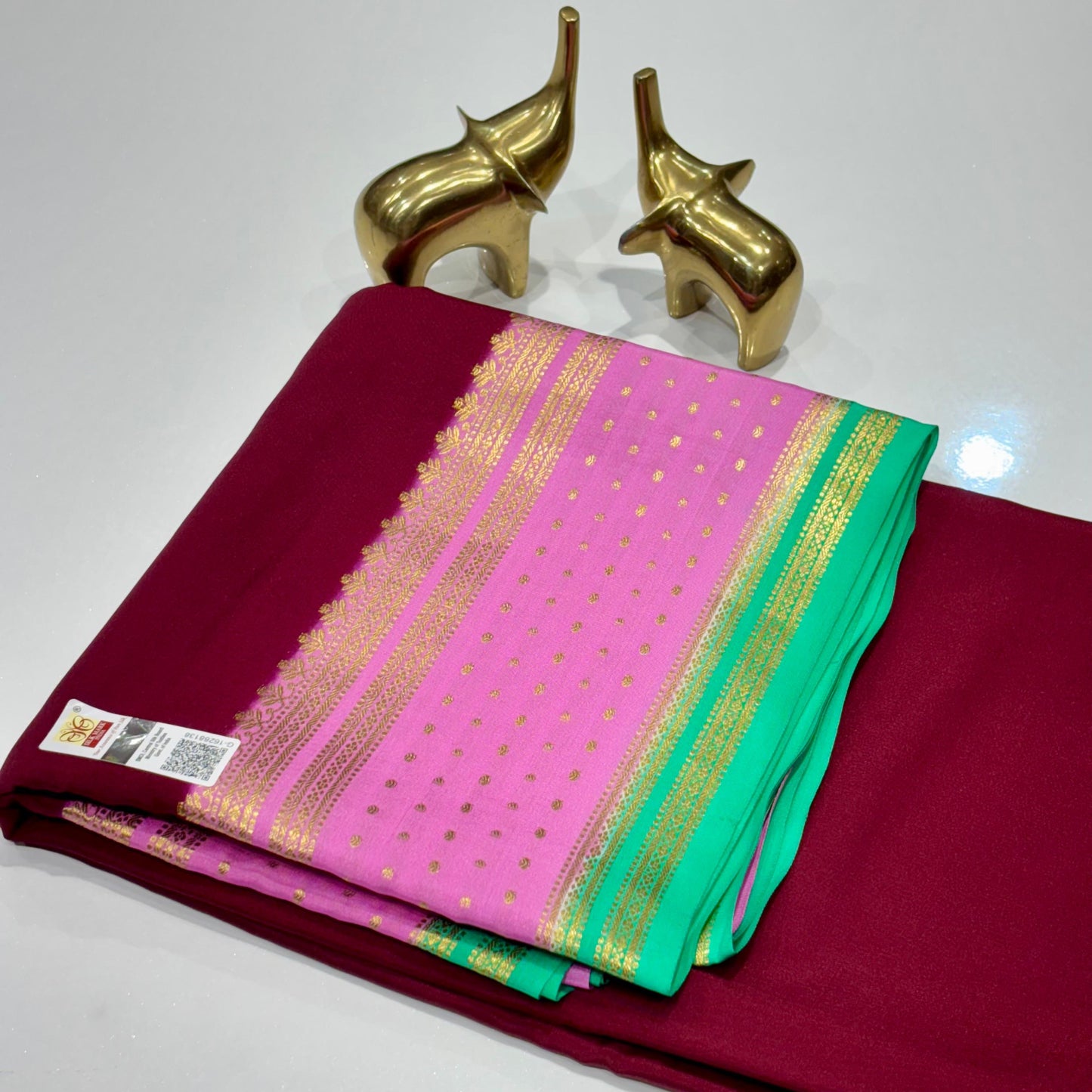 Pure Mysore Silk Saree