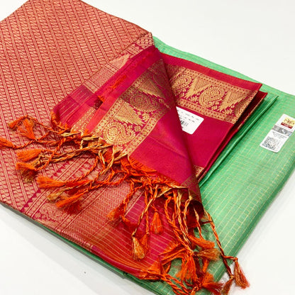 Pure Soft Silk Kanchi Saree
