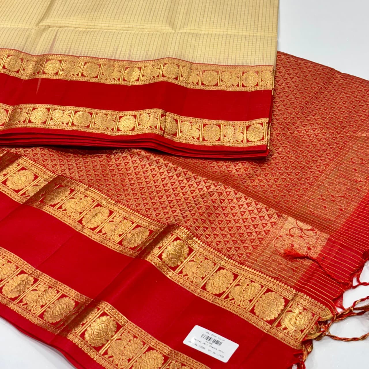 Pure Soft Silk Kanchi Saree