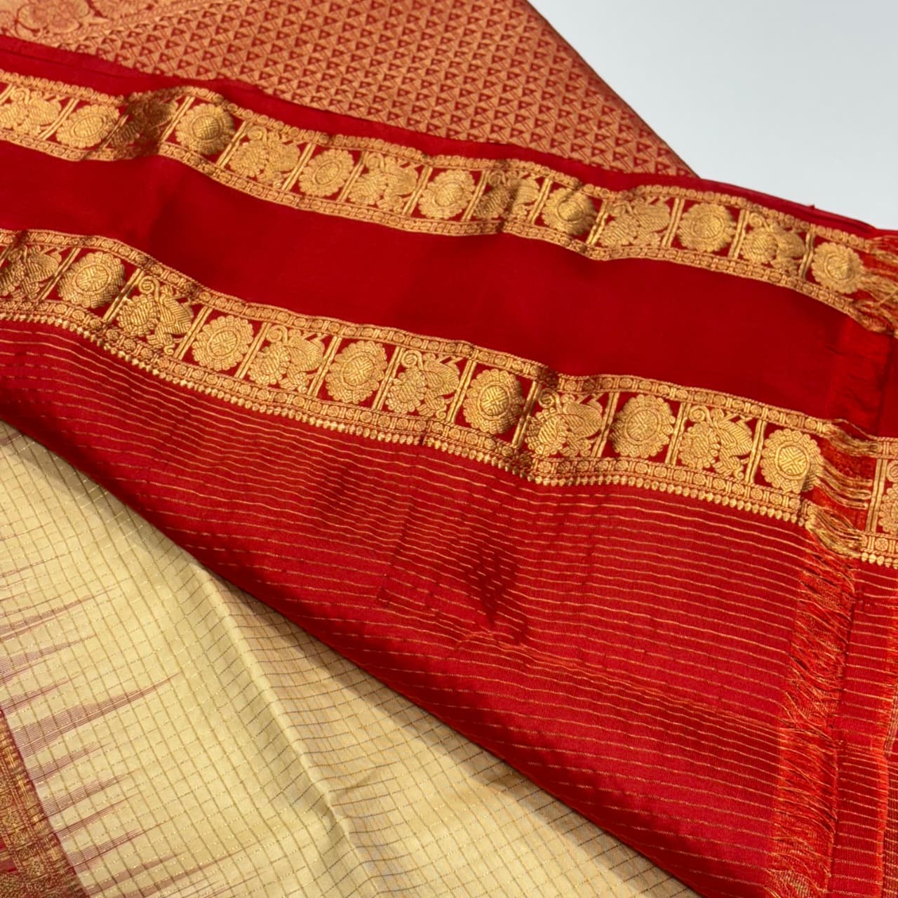 Pure Soft Silk Kanchi Saree