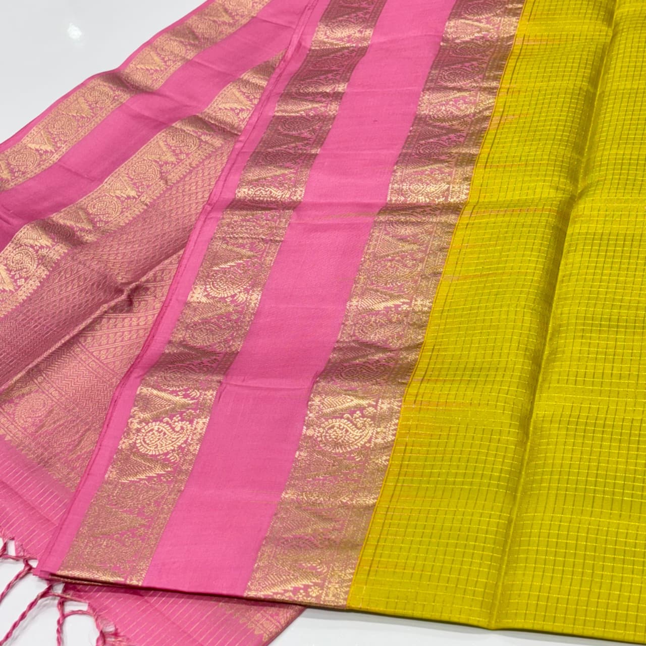 Pure Soft Silk Kanchi Saree