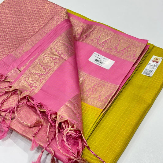 Pure Soft Silk Kanchi Saree