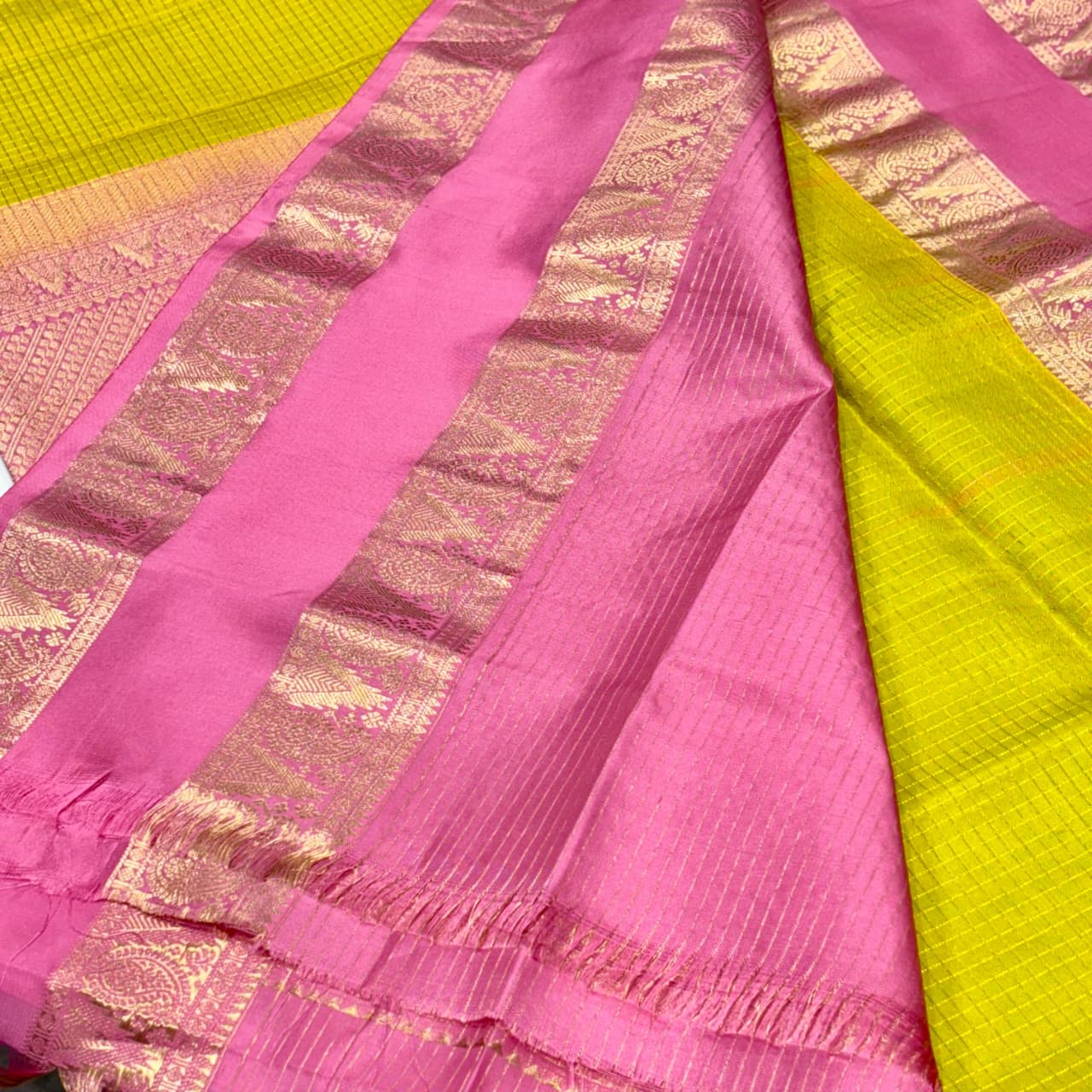 Pure Soft Silk Kanchi Saree