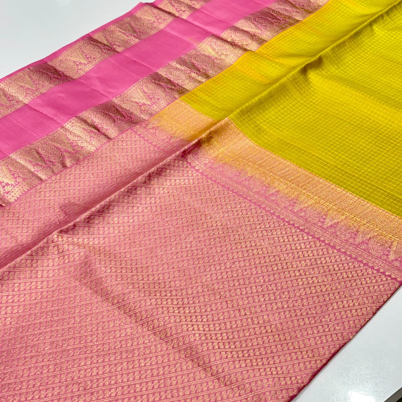 Pure Soft Silk Kanchi Saree