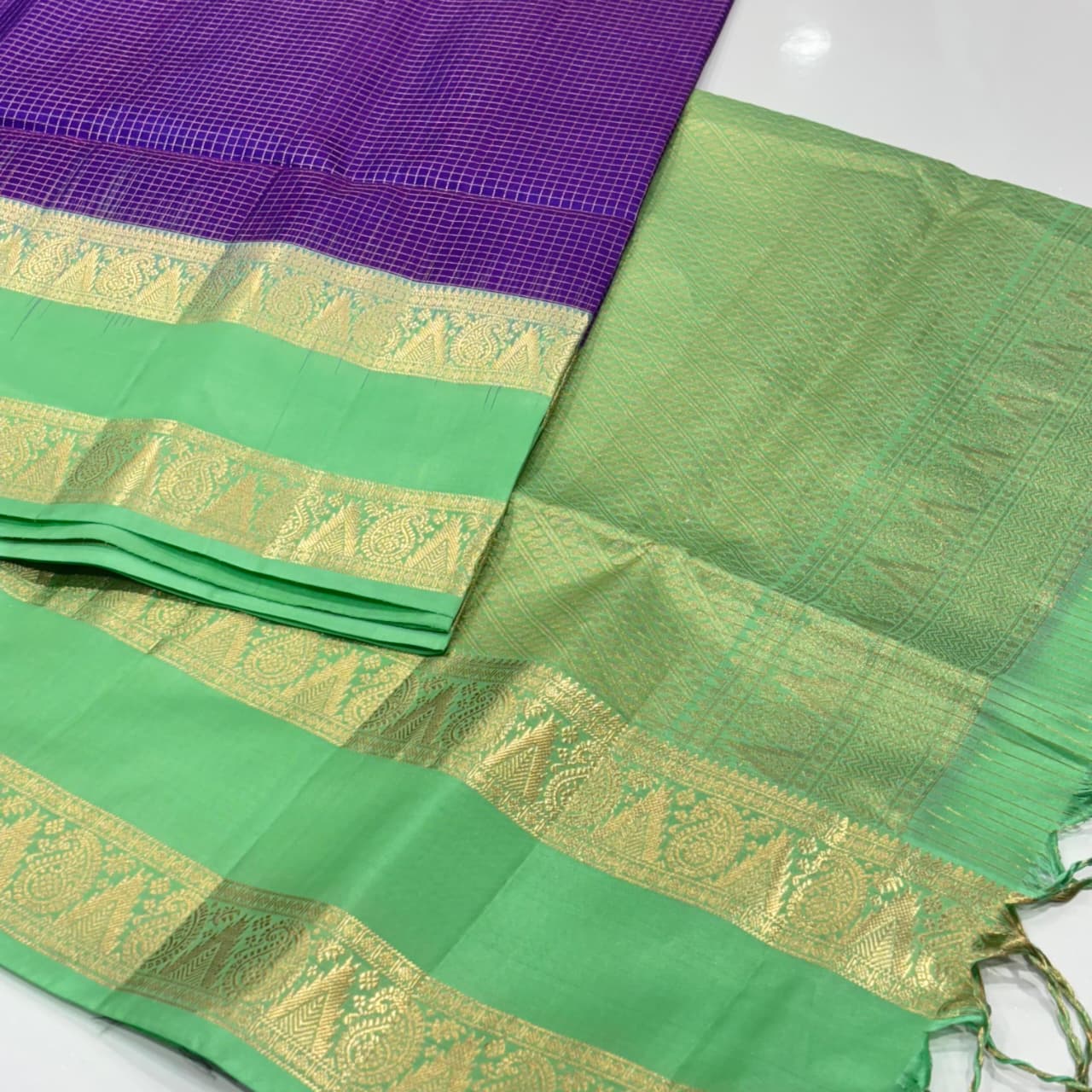 Pure Soft Silk Kanchi Saree