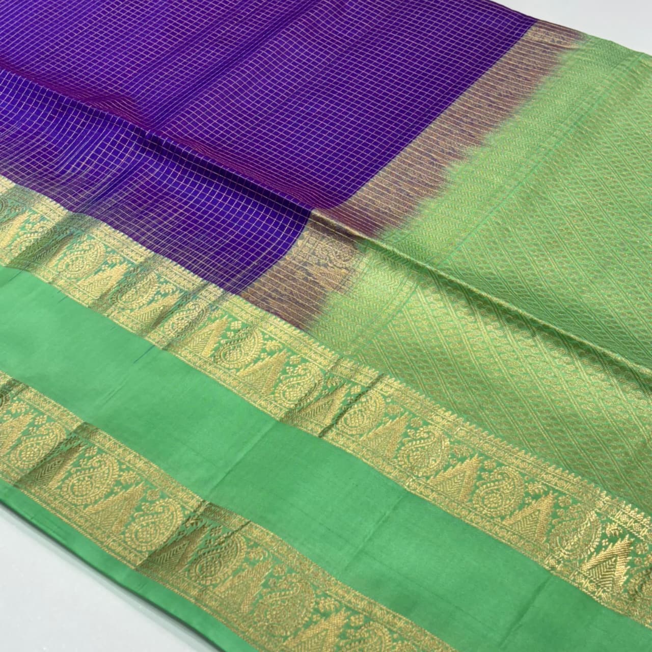 Pure Soft Silk Kanchi Saree