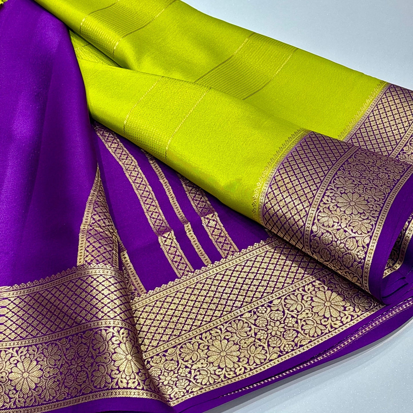 Pure Mysore Silk Saree