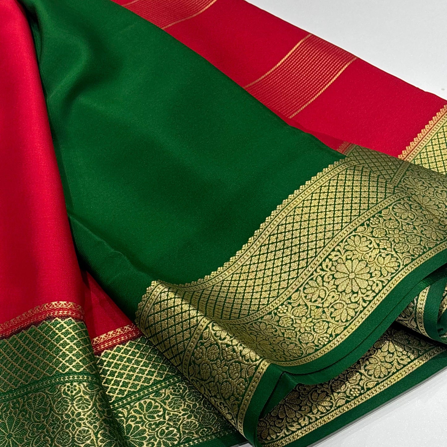 Pure Mysore Silk Saree