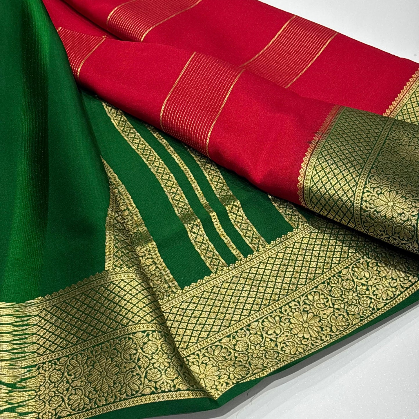 Pure Mysore Silk Saree