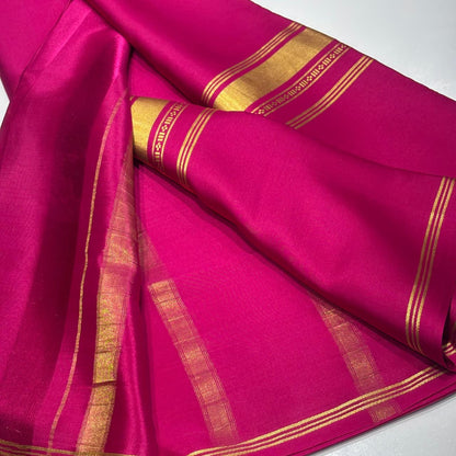 Pure Mysore Silk Saree
