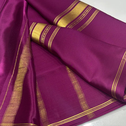 Pure Mysore Silk Saree