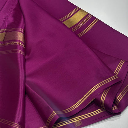 Pure Mysore Silk Saree