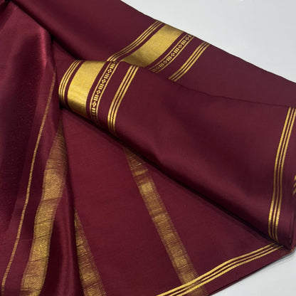 Pure Mysore Silk Saree