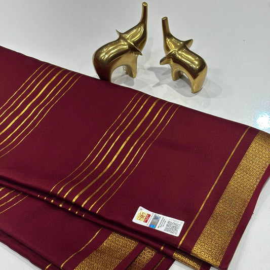 Pure Mysore Silk Saree