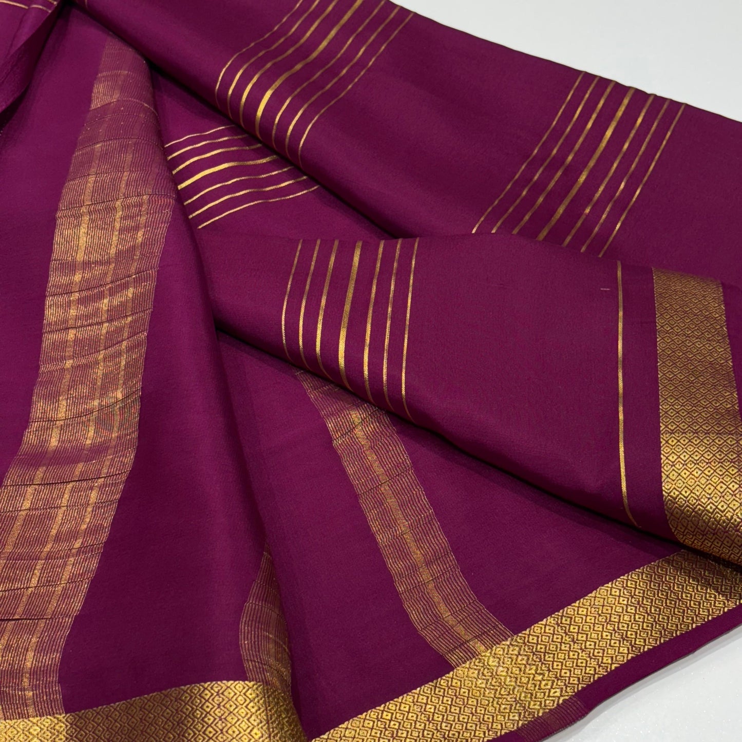 Pure Mysore Silk Saree