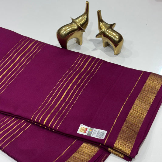Pure Mysore Silk Saree